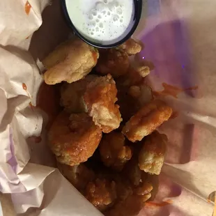Buffalo fried shrimp