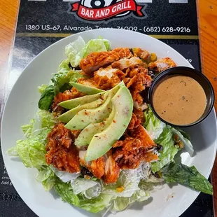 a plate of food