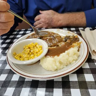 Hamburger steak