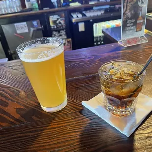 Sour and Rum &amp; Coke