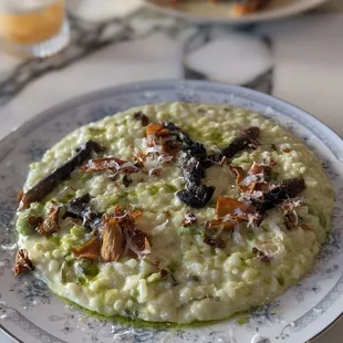 Green Garlic Risotto