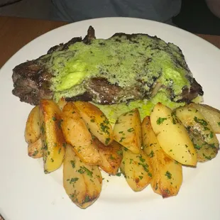 Flat iron steak.