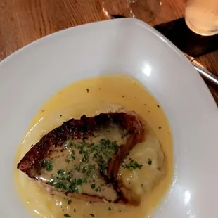 Grilled yellow fin tuna!