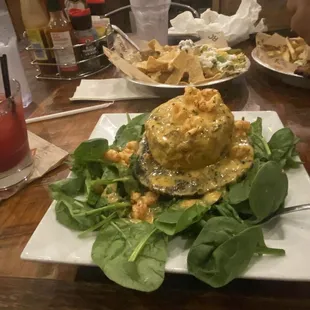 Stuffed Portobello Mushroom