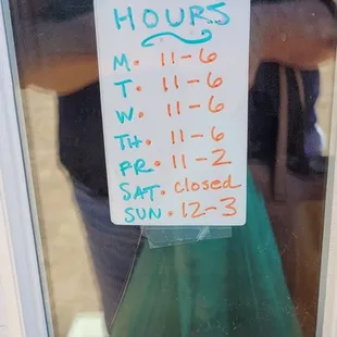 It is always best to call first, but this is one of the few places now open a whole day vs. closing at 3 pm.