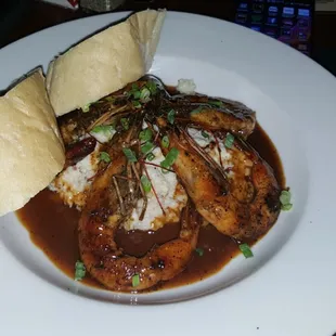 Shrimp and grits! Worth 1000 mile trip!