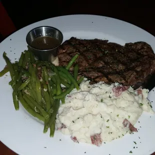 Excellent steaks, tender, juicy, cooked to perfection.