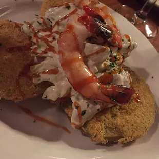 Fried green tomatoes