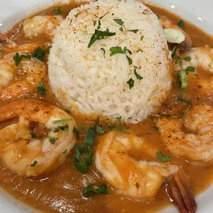 Shrimp etouffee