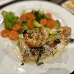 Chilean Sea Bass and veggies