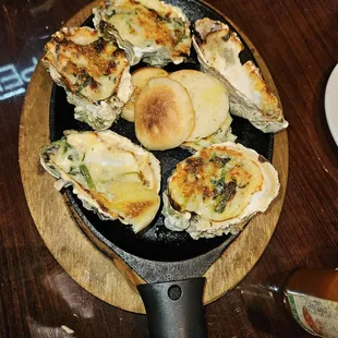 Oysters Rockefeller