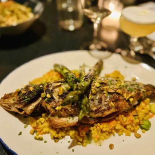 Whole grilled Fish