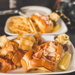 Warm Buttered Lobster Roll