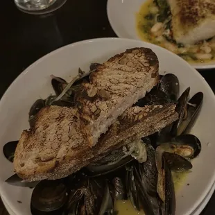 Steamed Mussels
