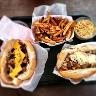 The Big Pig and a Chicken Philly