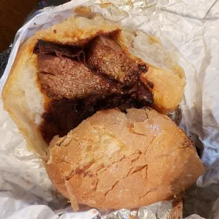 Brisket sandwich!