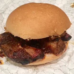 Brisket sandwich