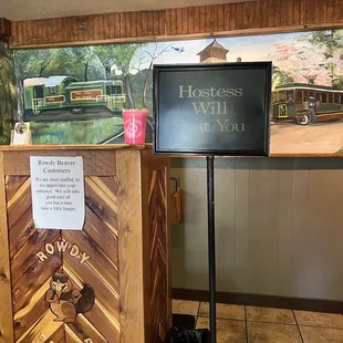 We waited for a few minutes to be seated and greeted. Our greeting wasn&apos;t much of a greeting.