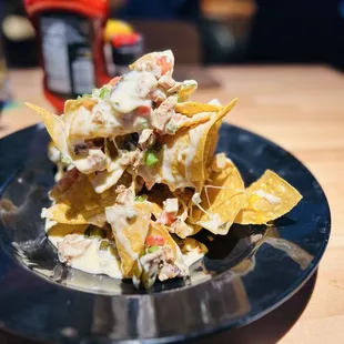 Trashcan Nachos with Chicken