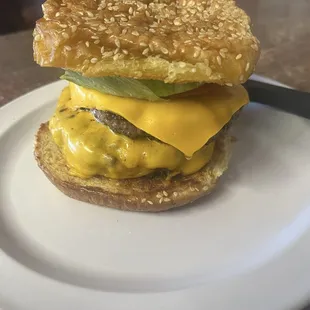 Huge Cheeseburger