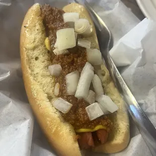 Decent hot dog