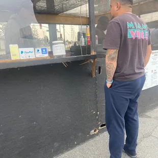 Taking orders