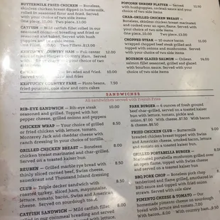 Menu 9/4/17