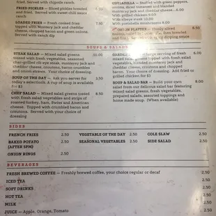 Menu 9/4/17