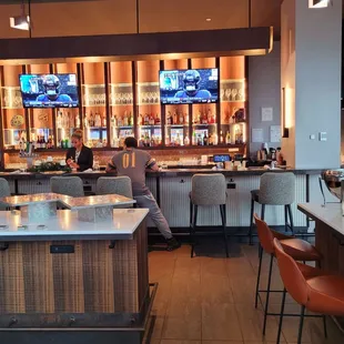 Bar at the Rowhouse.