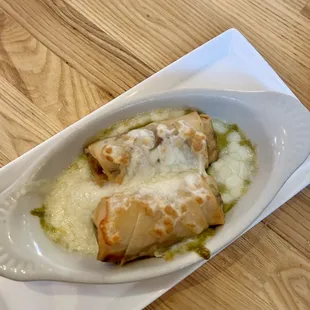 Pork carnitas spring roll