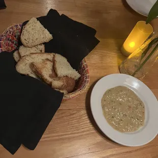 Bread and dip