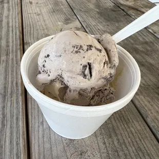Cookies &amp; Cream and Coffee Ice Cream