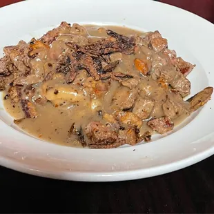 Beef tip bowl