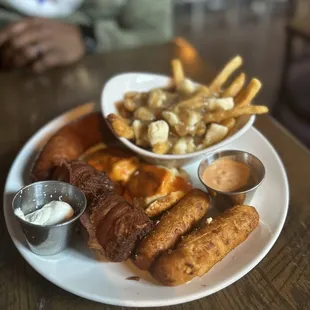 Sampler platter