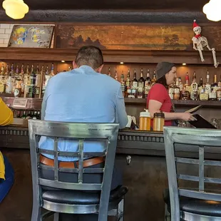 Bar area