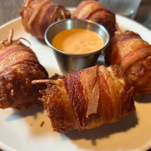 Bacon Wrapped Tots