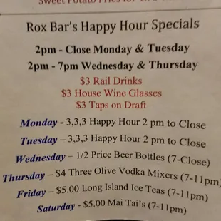Happy Hour explained, finally I understand!