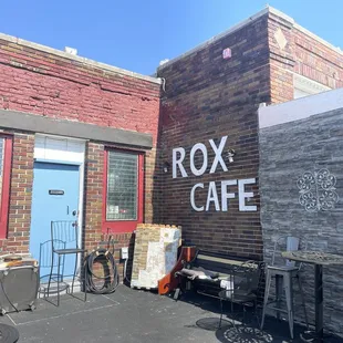 the outside of the building