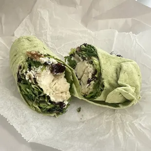 Chicken Cranberry Wrap yummy