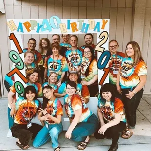 We are so happy to have spent 40 years in business locally owned!