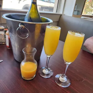 They have great mimosas