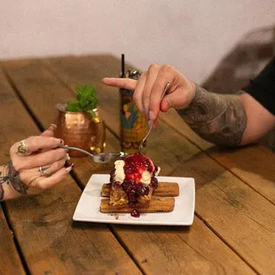 food, dessert
