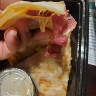 Pastrami Quesadilla