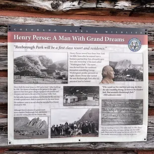 Some history on roxborough park