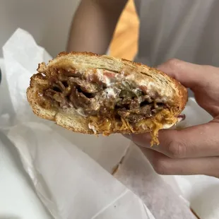 The Tony Tony's Tri-Tip Sandwich - soooo juices, and flavorful with bbq sauce!