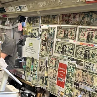 sushi and sashimi, interior