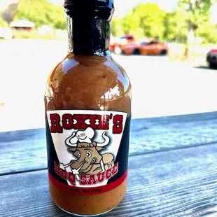 Try some of Roxie's BBQ sauce!