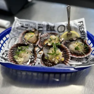Raw Thai Scallops
