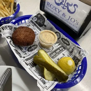 Panko Crusted Lump Crab Meat Cake