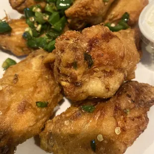 Salt and pepper wings